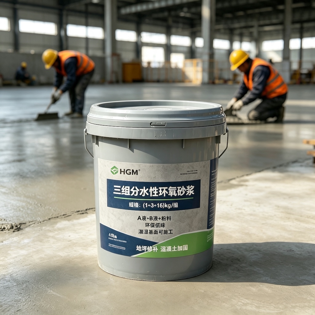 卫东三组份水性环氧砂浆